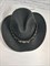 Шляпа с ободком Рога, черная 57 - фото 9709