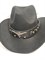 Шляпа с ободком Рога, черная 57 - фото 9710