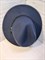 Шляпа с ремешком, темно синяя, широкие поля, 54 - фото 9718