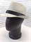 Шляпа "Соломенная" 58, серая с черной полосой - фото 9768