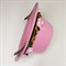 Шляпка-заколка светло-розовая с розовыми розочками - фото 9815