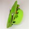 Шляпка-заколка салатовая с зелеными розочками - фото 9819