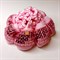 Сетка на пучок, Сеточка с пайетками для волос, Светло-розовый - фото 9892